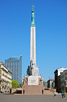 Liberty monument of Latvia